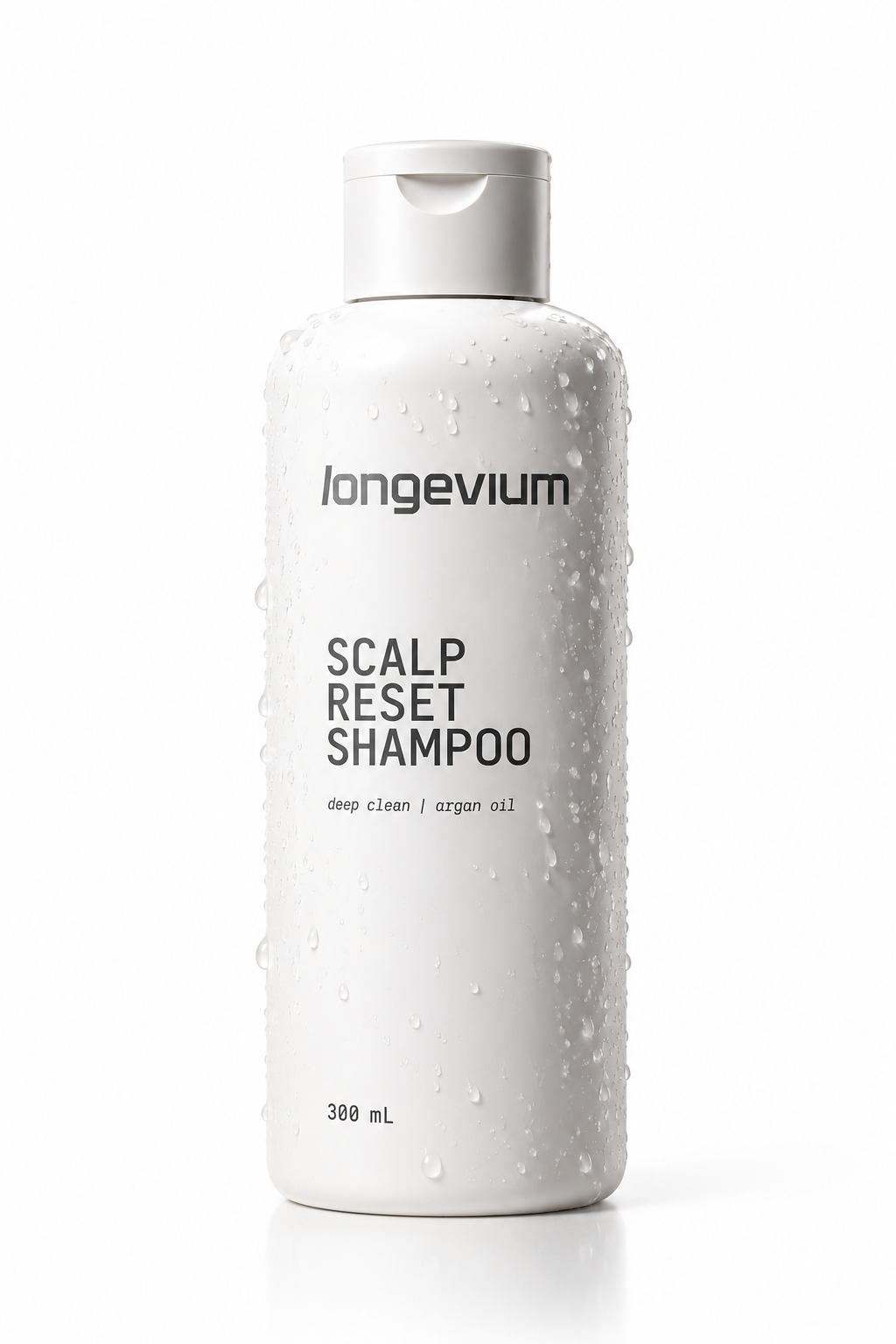 Longevium' Scalp Reset Shampoo bottle